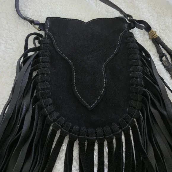 RESERVED❣️❣️Buffalo Girl Suede Phone Pouch - Picture 10 of 14